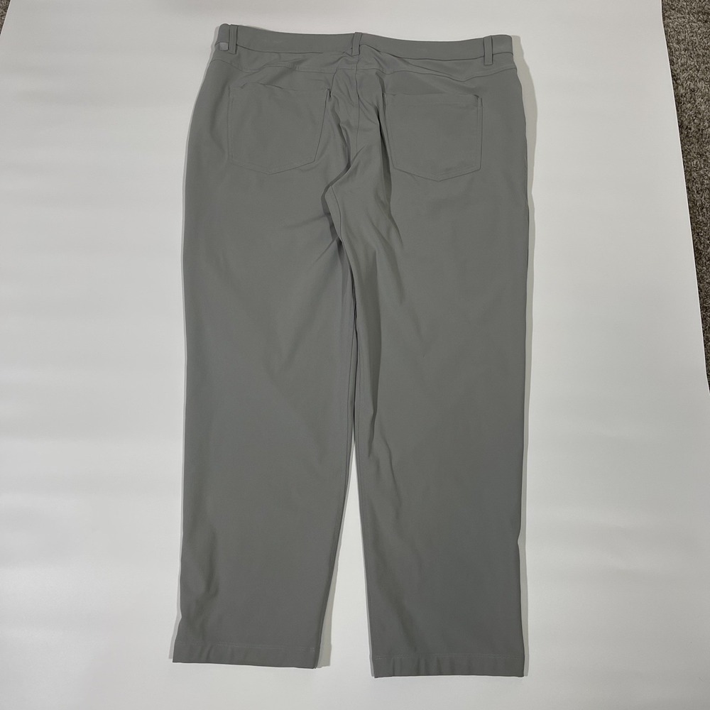 Lululemon ABC Relaxed Gray Chino Pants Men's Size‎ 40 (40x29) Golf Performance - Picture 2 of 9